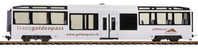 3699 302 MOB Bs 232 "Transgoldenpass" HO 2 rails