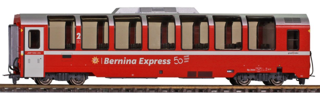 3694 157 RhB Bp 2507 "Bernina Express" HO 2 rails