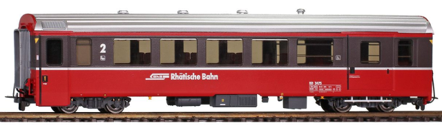 3644 100 RhB BD 2475 EW IV "Bernina Express" HO 2 rails