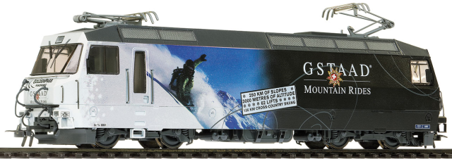 1659 311 MOB Ge 4/4 8001 "Gstaad" HO 2 rails