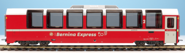3594 151 RhB Bps 2511 "Bernina Express" HO 3 rails