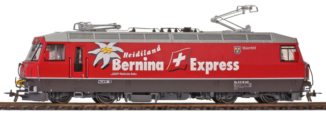 1559 111 RhB Ge 4/4 III 641 "Heidiland Bernina Express“ HO 3 rails Digital